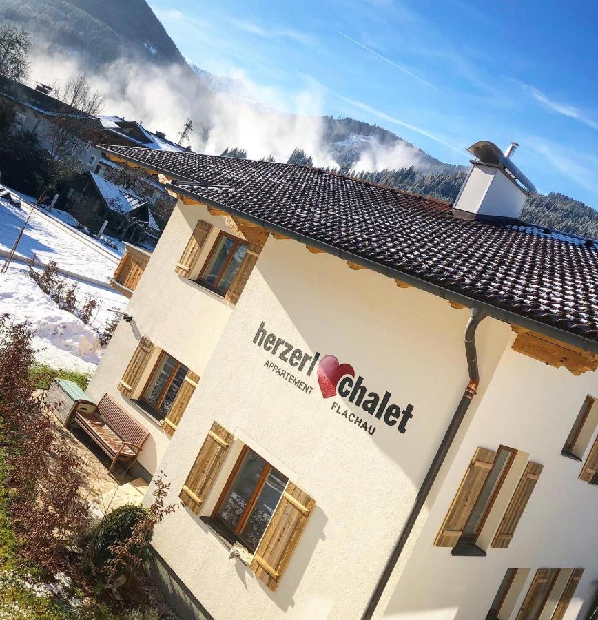 Herzerl-Chalet Appartements ฟลาคเฮา ภายนอก รูปภาพ